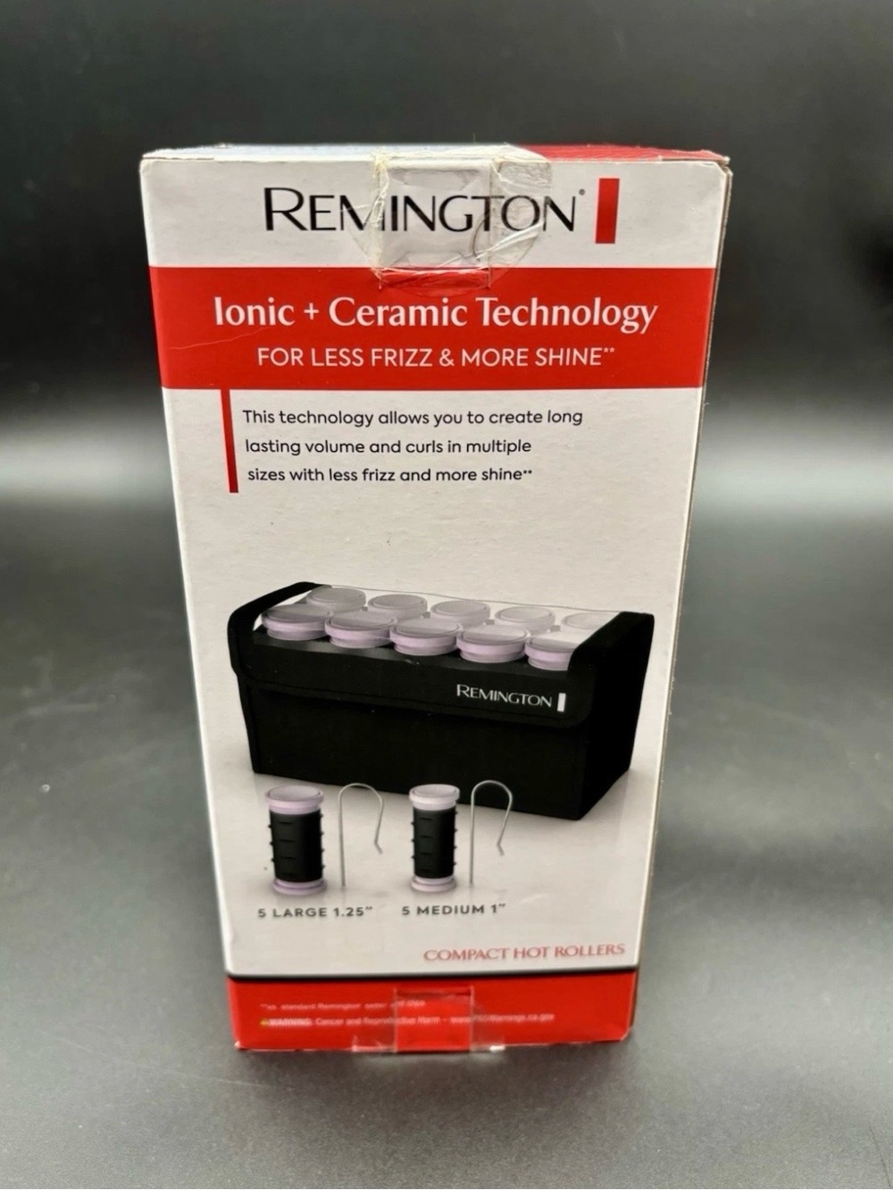 Remington Compact Ceramic Hot Rollers (Model H1018 / Type H1015) New Open Box